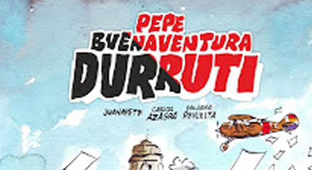 Presentación del cómic Pepe Buenaventura Durruti en La Pantera Rossa